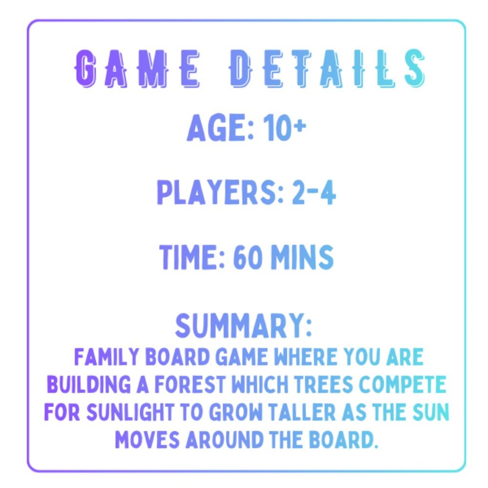 Photosynthesis Board Game Strategy Nature 2-4 Player Blue Orange 10+ - Picture 2 of 3